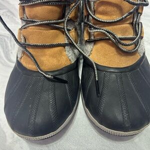 Women’s Sorel Brown and Gray Winter Boots